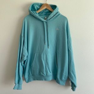 Alo Yoga Aqua Accolade Hoodie sweatshirt Large
